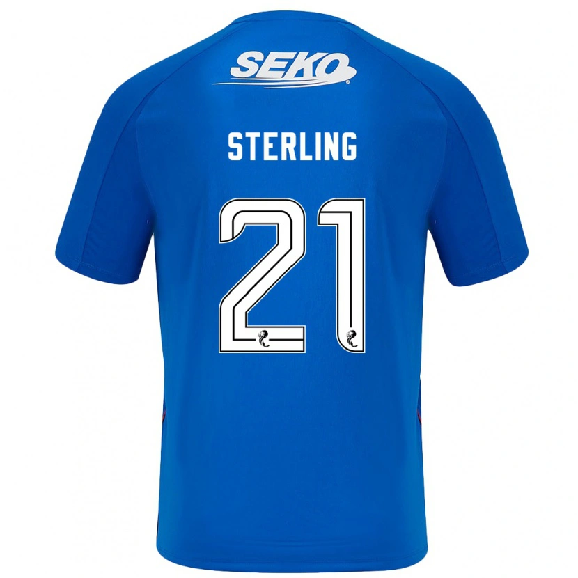 Danxen Uomo Maglia Dujon Sterling #21 Blu Scuro Kit Gara Home 2024/25 Maglietta