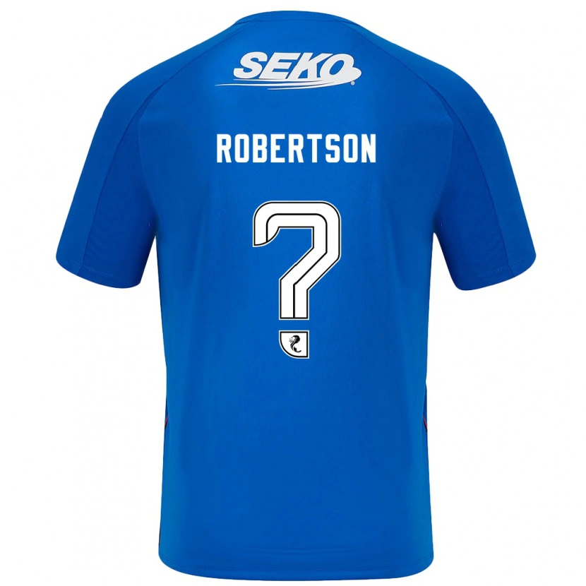Danxen Uomo Maglia Kerr Robertson #0 Blu Scuro Kit Gara Home 2024/25 Maglietta