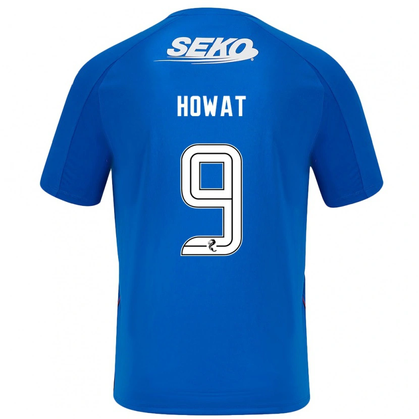 Danxen Uomo Maglia Kirsty Howat #9 Blu Scuro Kit Gara Home 2024/25 Maglietta