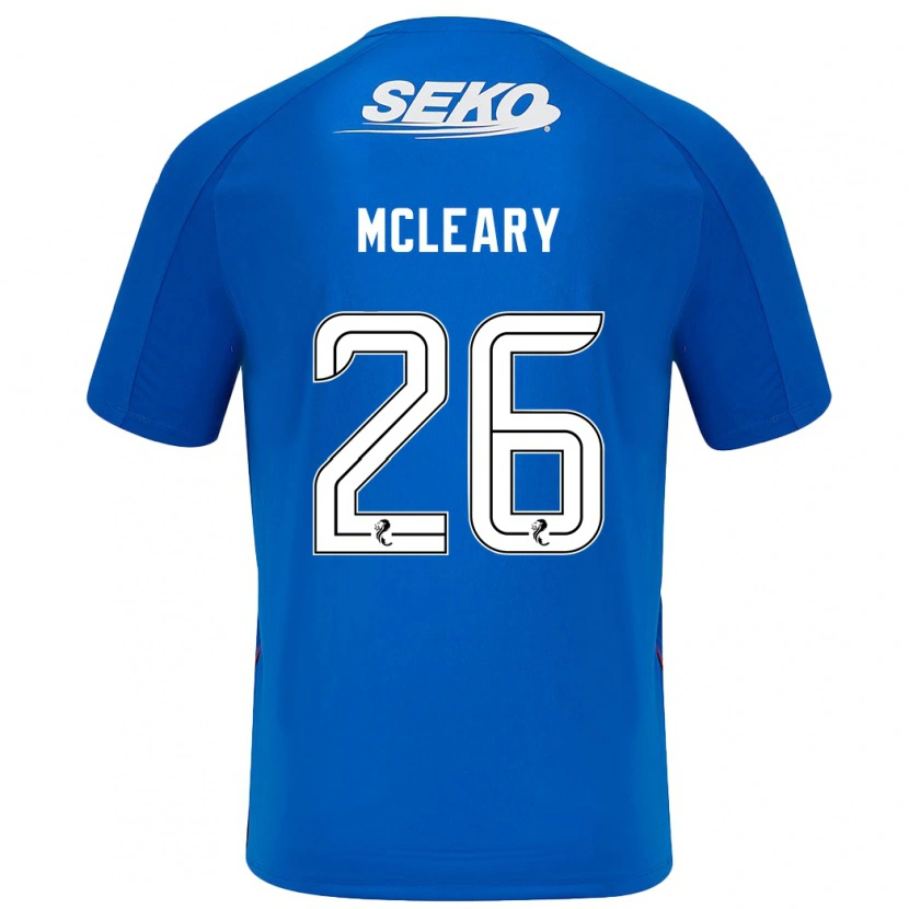 Danxen Uomo Maglia Jodi Mcleary #26 Blu Scuro Kit Gara Home 2024/25 Maglietta