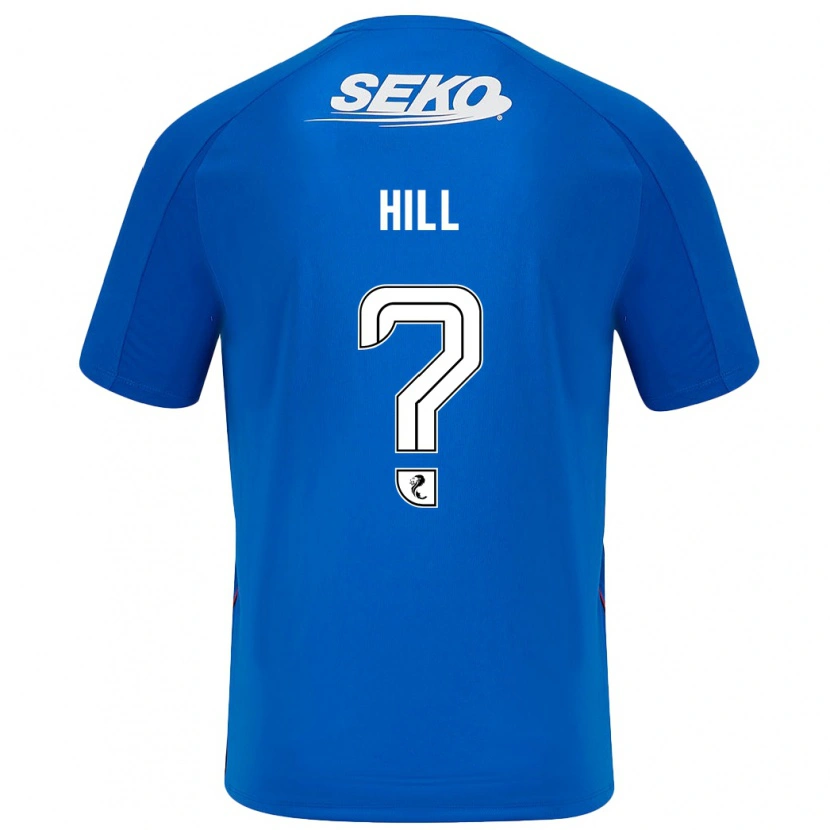 Danxen Uomo Maglia Katherine Hill #0 Blu Scuro Kit Gara Home 2024/25 Maglietta