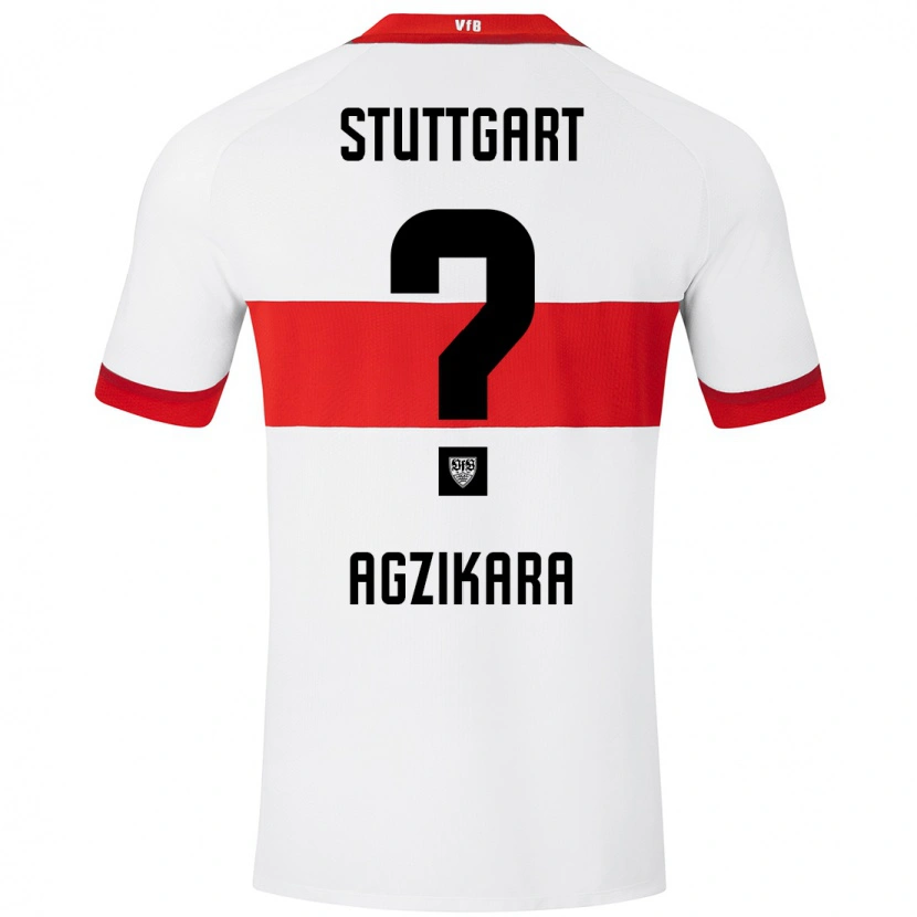 Danxen Uomo Maglia Emirhan Ağzıkara #0 Bianco Rosso Kit Gara Home 2024/25 Maglietta