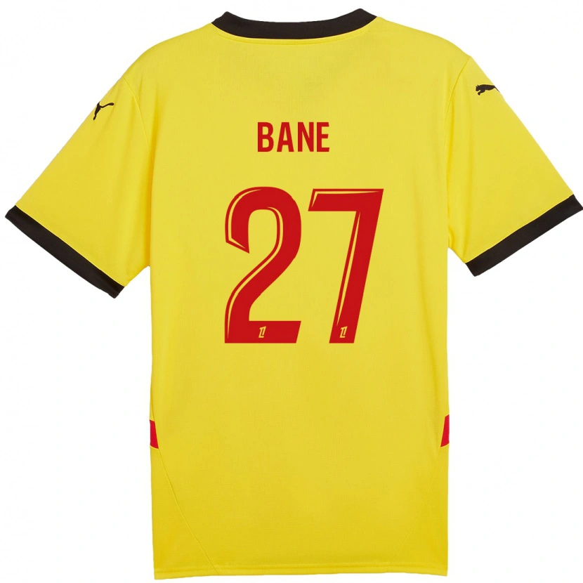 Danxen Uomo Maglia Sidi Bane #27 Giallo Rosso Kit Gara Home 2024/25 Maglietta