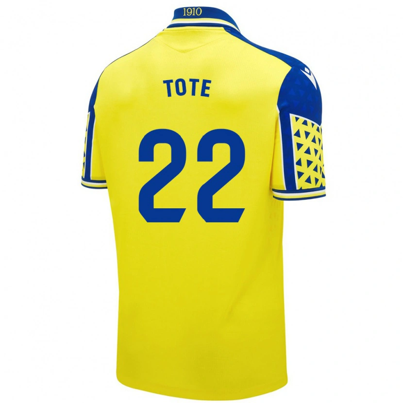 Danxen Uomo Maglia Tote #22 Giallo Blu Kit Gara Home 2024/25 Maglietta