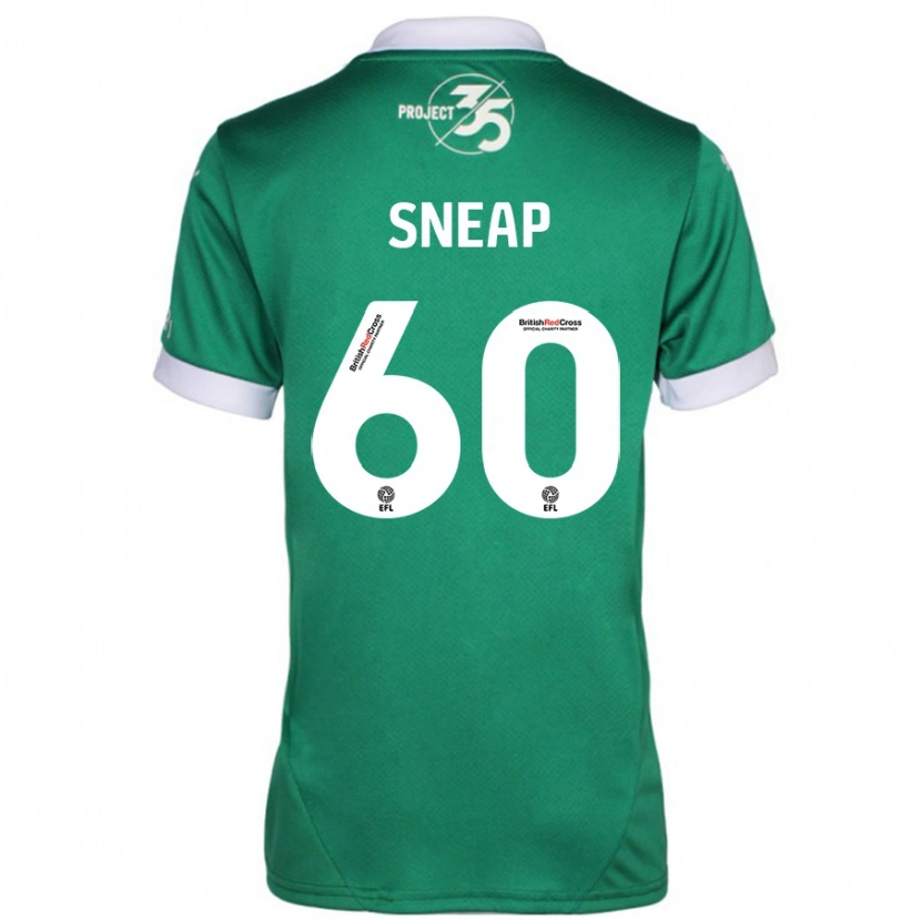 Danxen Uomo Maglia Harley Sneap #60 Verde Bianco Kit Gara Home 2024/25 Maglietta