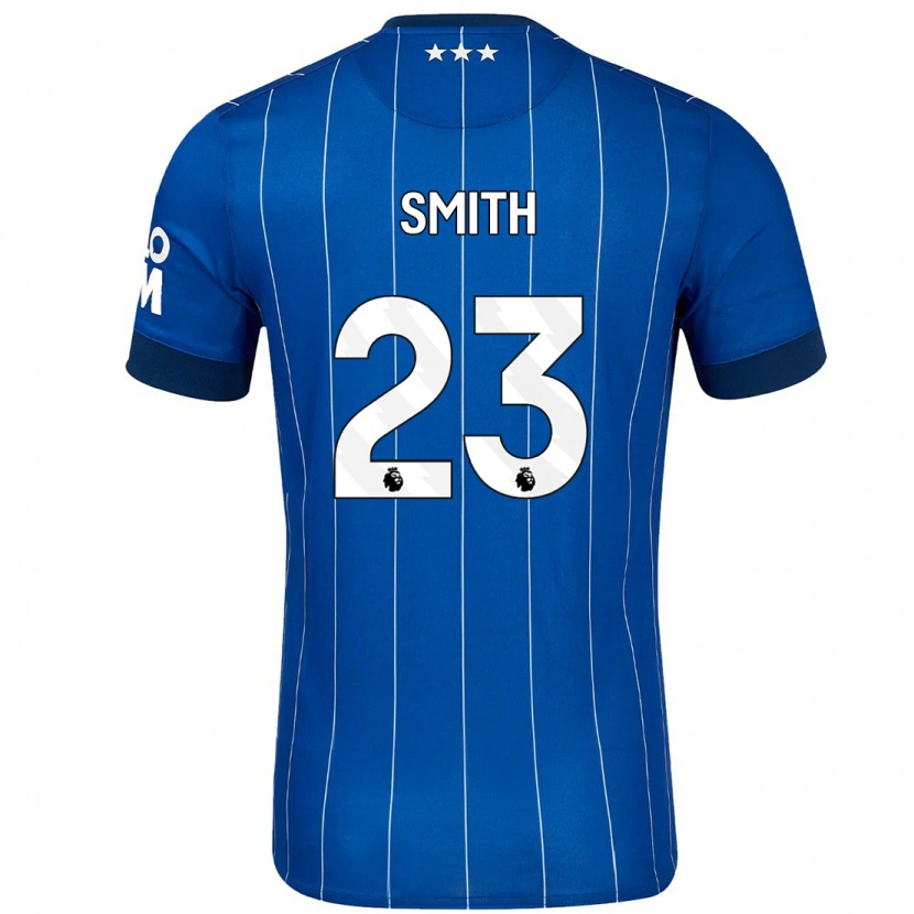 Danxen Uomo Maglia Abbi Smith #23 Blu Navy Kit Gara Home 2024/25 Maglietta