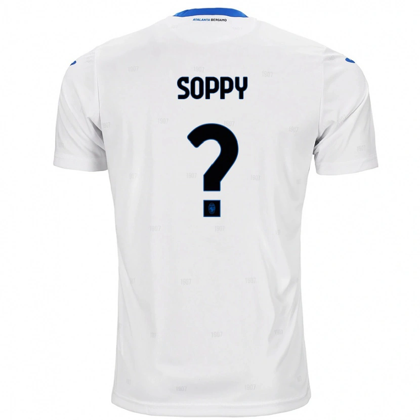 Danxen Uomo Maglia Brandon Soppy #0 Bianco Kit Gara Away 2024/25 Maglietta