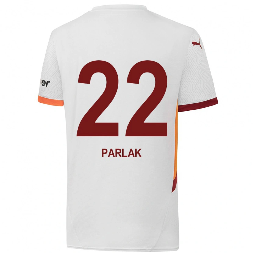 Danxen Uomo Maglia Nazlıcan Parlak #22 Bianco Giallo Rosso Kit Gara Away 2024/25 Maglietta