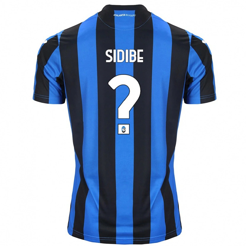 Danxen Donna Maglia Alassane Sidibe #0 Blu Nero Kit Gara Home 2024/25 Maglietta