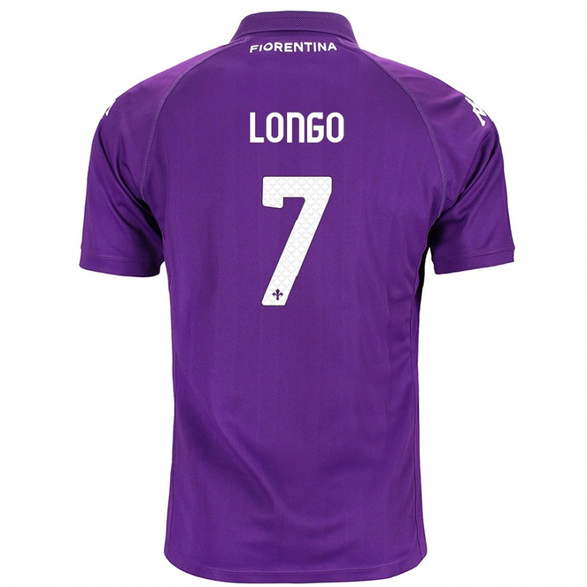 Danxen Donna Maglia Miriam Longo #7 Viola Kit Gara Home 2024/25 Maglietta
