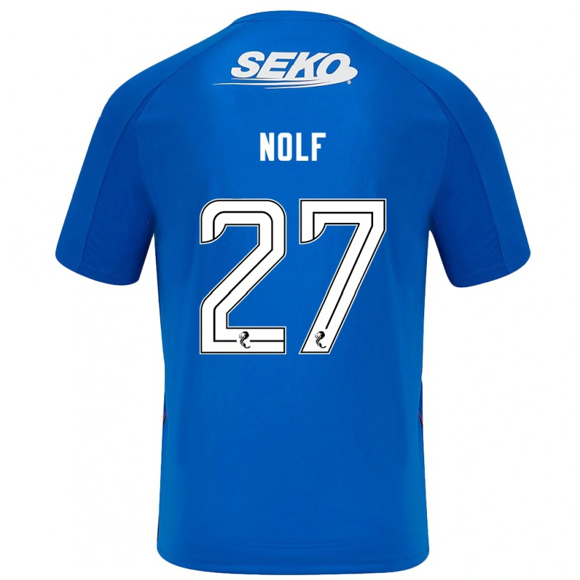 Danxen Donna Maglia Madeline Nolf #27 Blu Scuro Kit Gara Home 2024/25 Maglietta