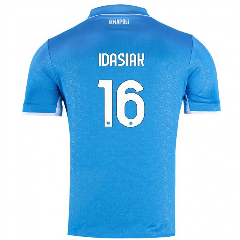 Danxen Donna Maglia Hubert Idasiak #16 Azzurro Cielo Kit Gara Home 2024/25 Maglietta