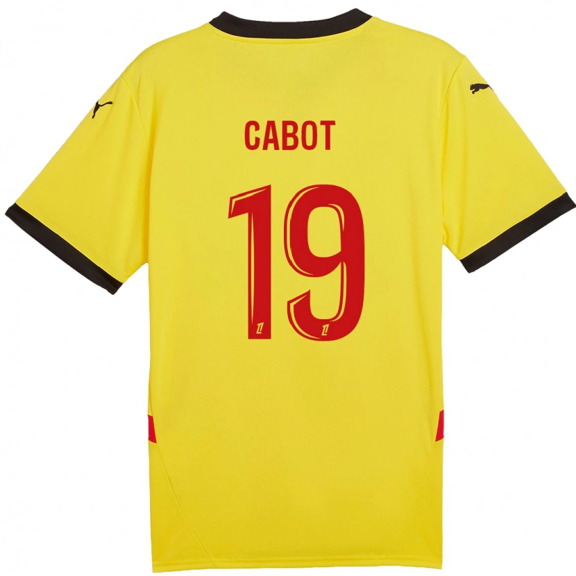 Danxen Donna Maglia Jimmy Cabot #19 Giallo Rosso Kit Gara Home 2024/25 Maglietta
