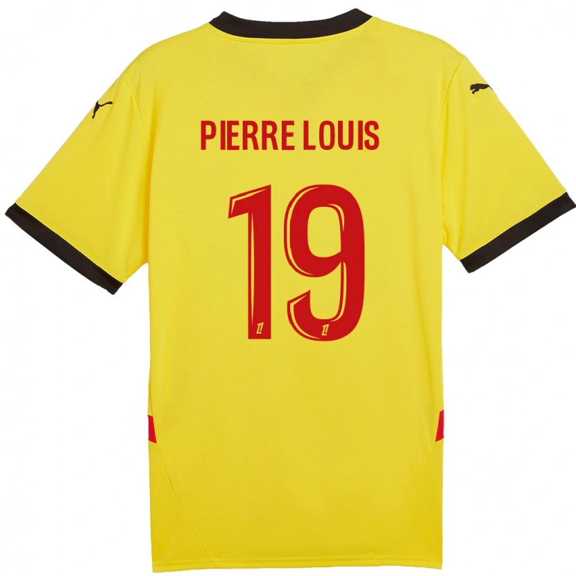 Danxen Donna Maglia Dayana Pierre-Louis #19 Giallo Rosso Kit Gara Home 2024/25 Maglietta