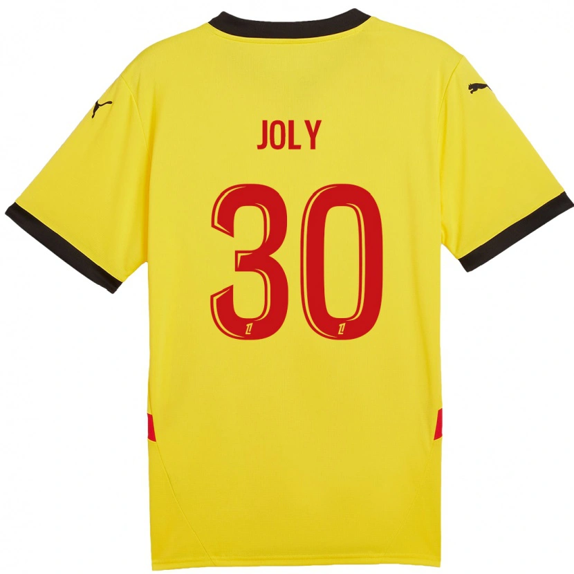 Danxen Donna Maglia Blandine Joly #30 Giallo Rosso Kit Gara Home 2024/25 Maglietta