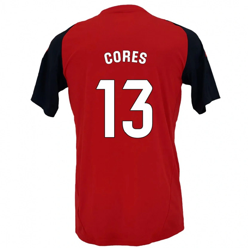 Danxen Donna Maglia Christian Cores #13 Rosso Nero Kit Gara Home 2024/25 Maglietta