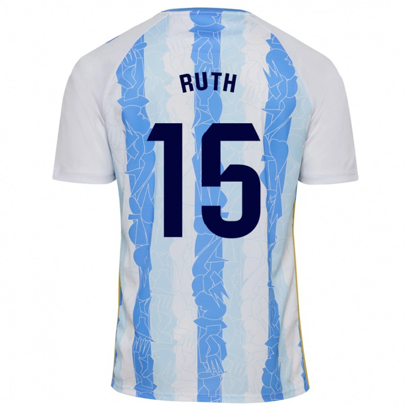 Danxen Donna Maglia Ruth #15 Bianco Blu Kit Gara Home 2024/25 Maglietta