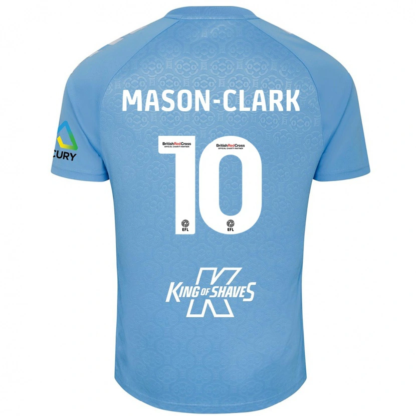 Danxen Donna Maglia Ephron Mason-Clark #10 Blu Bianco Kit Gara Home 2024/25 Maglietta