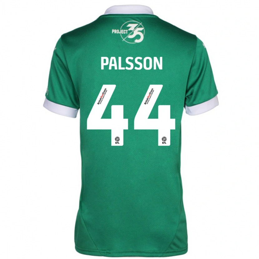 Danxen Donna Maglia Victor Pálsson #44 Verde Bianco Kit Gara Home 2024/25 Maglietta