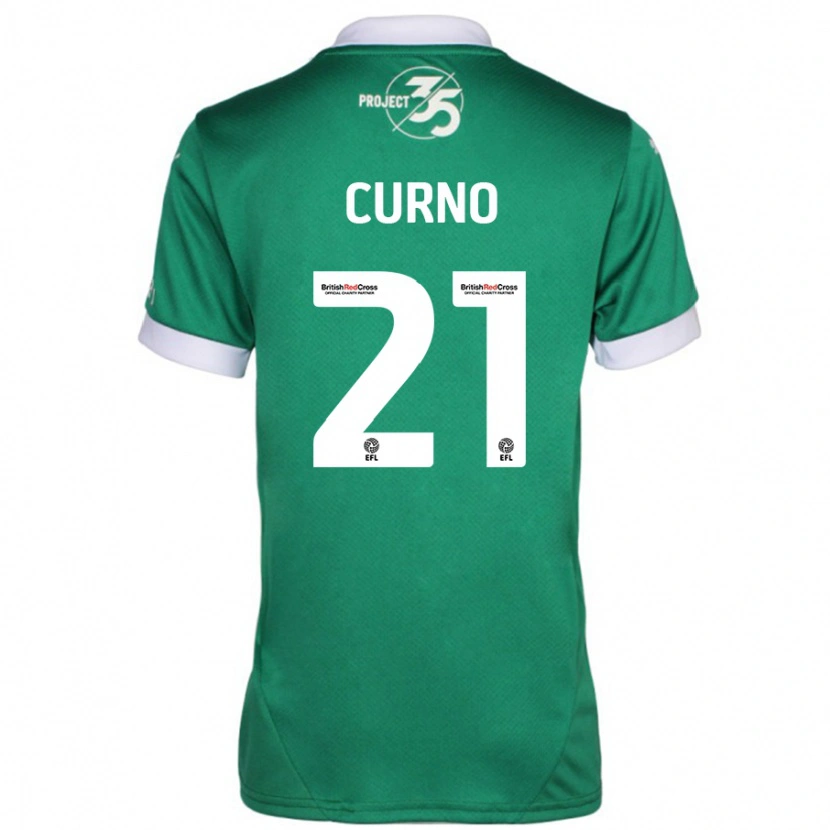 Danxen Donna Maglia Maddi Curno #21 Verde Bianco Kit Gara Home 2024/25 Maglietta