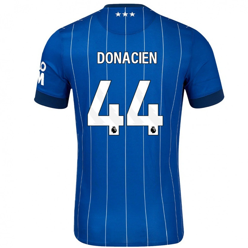 Danxen Donna Maglia Janoi Donacien #44 Blu Navy Kit Gara Home 2024/25 Maglietta