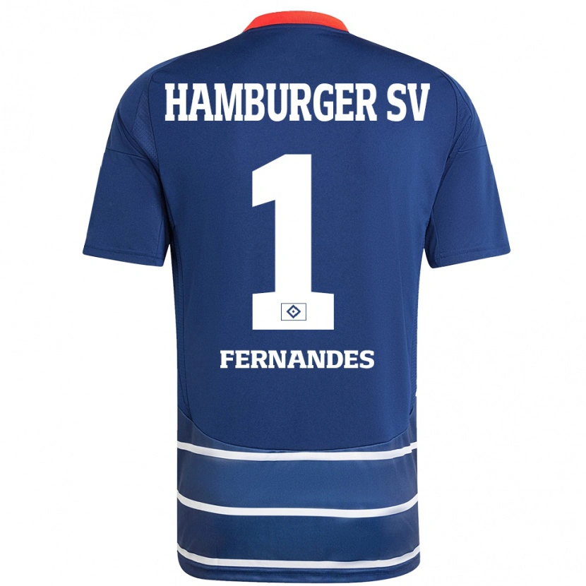 Danxen Donna Maglia Daniel Heuer Fernandes #1 Blu Scuro Kit Gara Away 2024/25 Maglietta