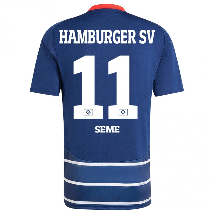 Danxen Donna Maglia Anna-Katharina Seme #11 Blu Scuro Kit Gara Away 2024/25 Maglietta