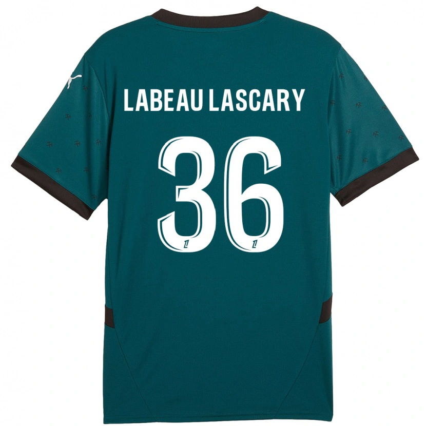 Danxen Donna Maglia Rémy Labeau Lascary #36 Verde Scuro Kit Gara Away 2024/25 Maglietta