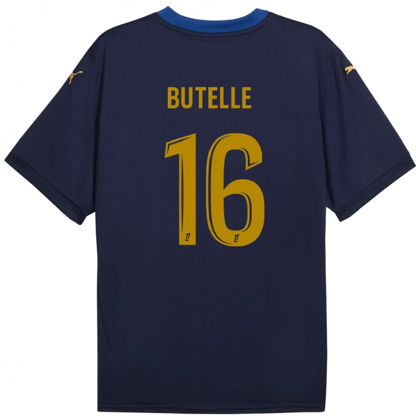 Danxen Donna Maglia Ludovic Butelle #16 Blu Navy Kit Gara Away 2024/25 Maglietta