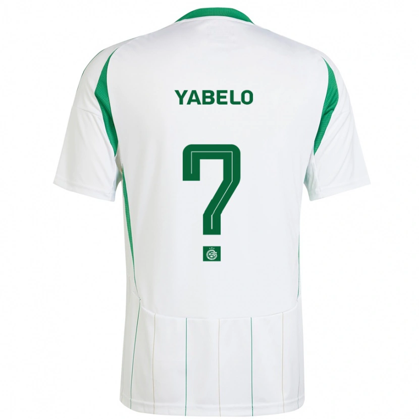 Danxen Donna Maglia Getachew Yabelo #0 Bianco Verde Kit Gara Away 2024/25 Maglietta