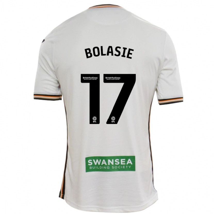 Danxen Bambino Maglia Yannick Bolasie #17 Bianco Kit Gara Home 2024/25 Maglietta