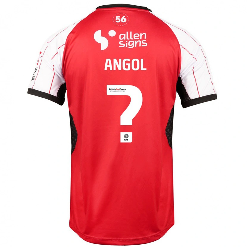 Danxen Bambino Maglia Mekhi Angol #0 Bianco Kit Gara Home 2024/25 Maglietta