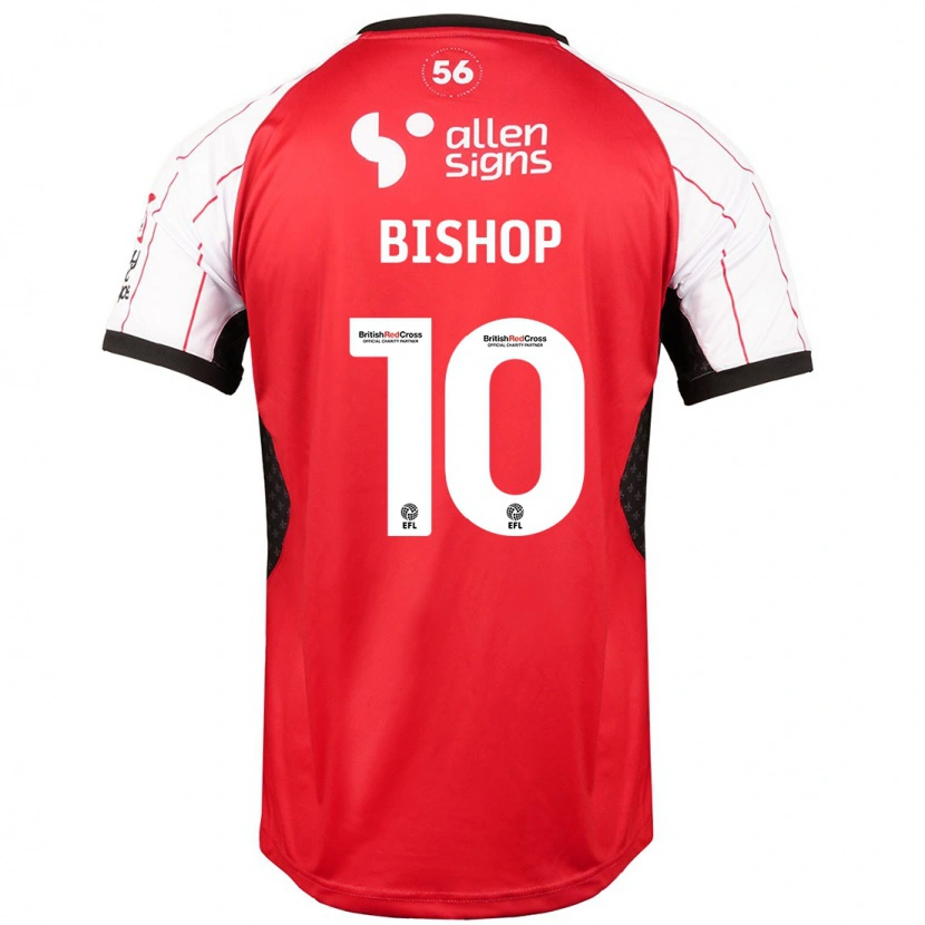 Danxen Bambino Maglia Teddy Bishop #10 Bianco Kit Gara Home 2024/25 Maglietta