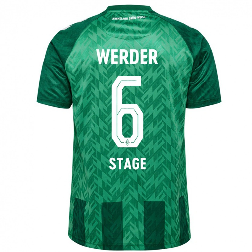 Danxen Bambino Maglia Jens Stage #6 Verde Kit Gara Home 2024/25 Maglietta