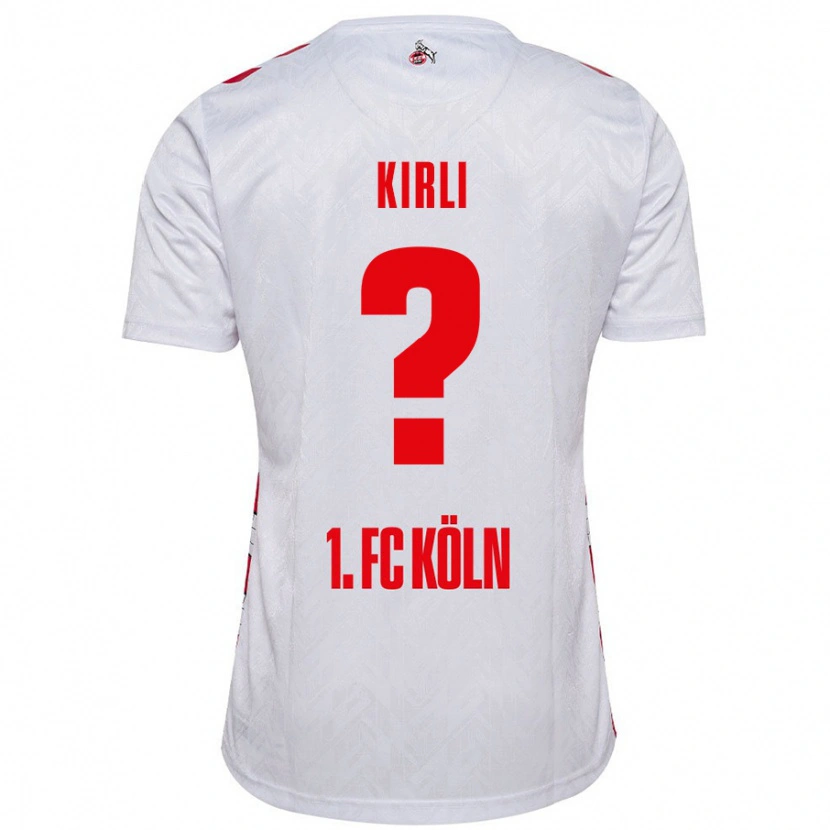 Danxen Bambino Maglia Celil-Noah Kirli #0 Bianco Rosso Kit Gara Home 2024/25 Maglietta