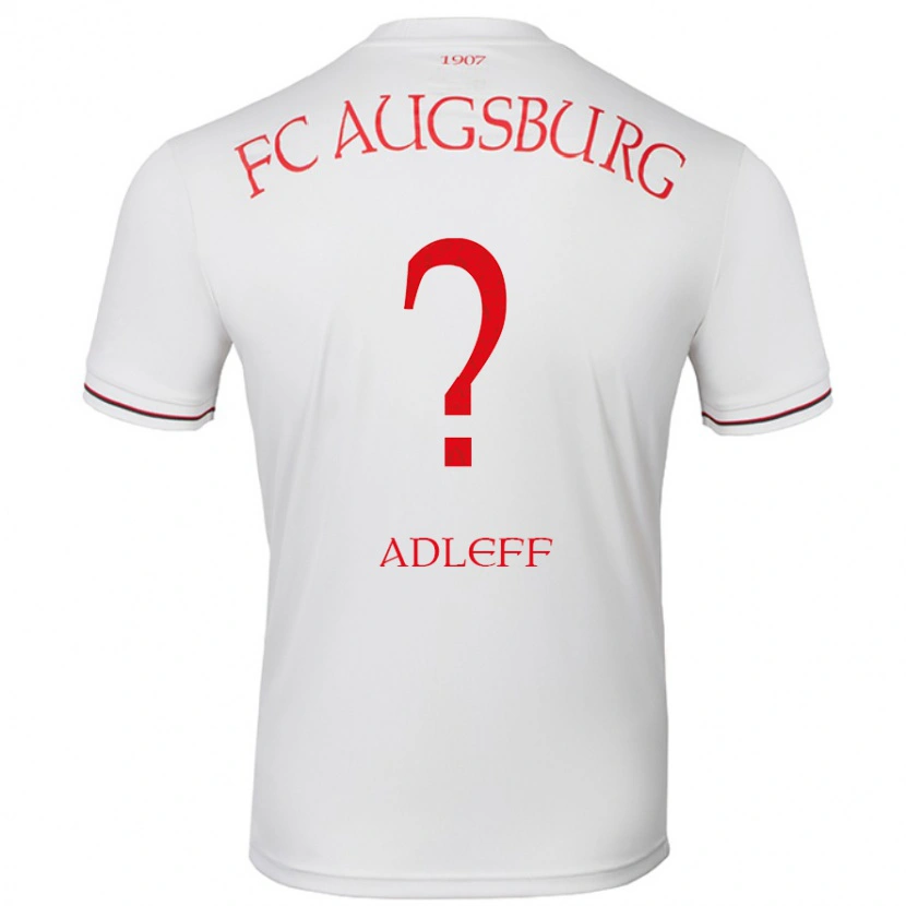 Danxen Bambino Maglia Milo Adleff #0 Bianco Kit Gara Home 2024/25 Maglietta