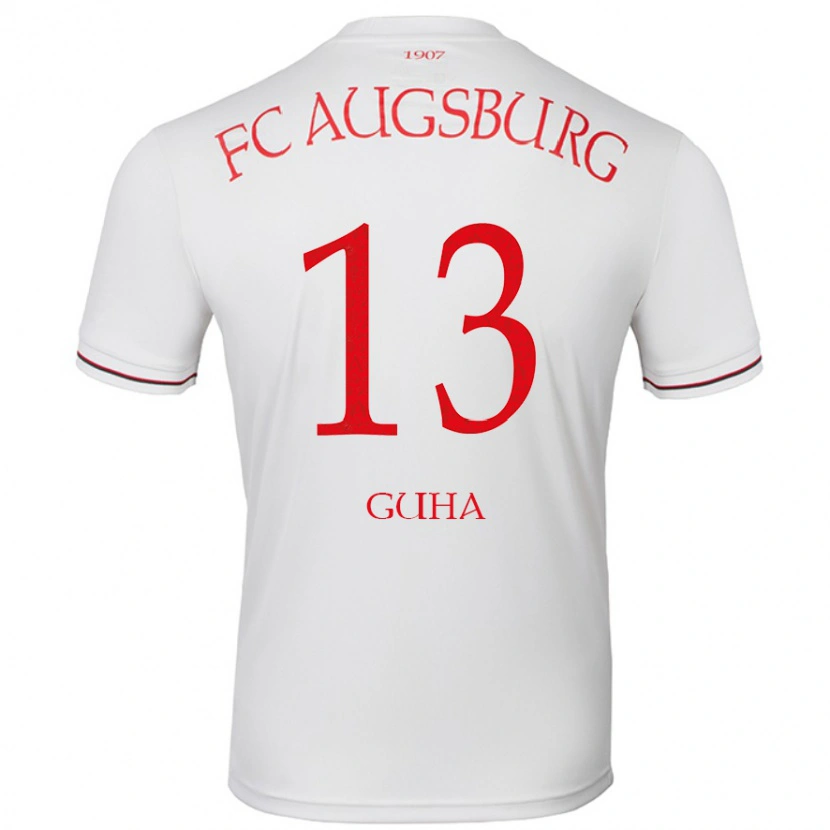 Danxen Bambino Maglia Felix Guha #13 Bianco Kit Gara Home 2024/25 Maglietta