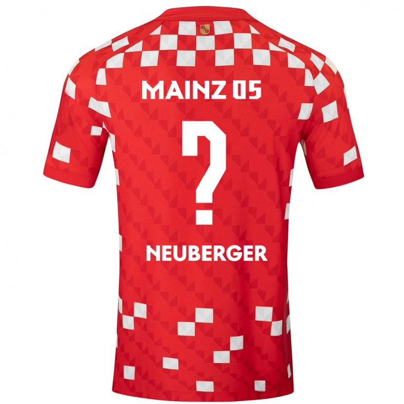 Danxen Bambino Maglia Emely Neuberger #0 Bianco Rosso Kit Gara Home 2024/25 Maglietta