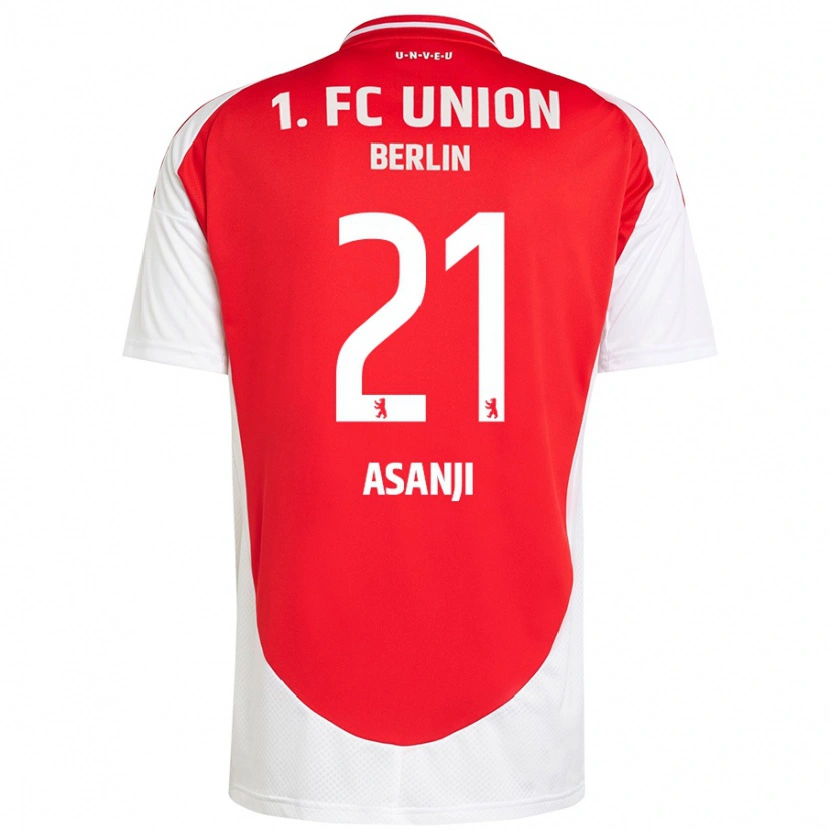 Danxen Bambino Maglia Levis Asanji #21 Rosso Bianco Kit Gara Home 2024/25 Maglietta