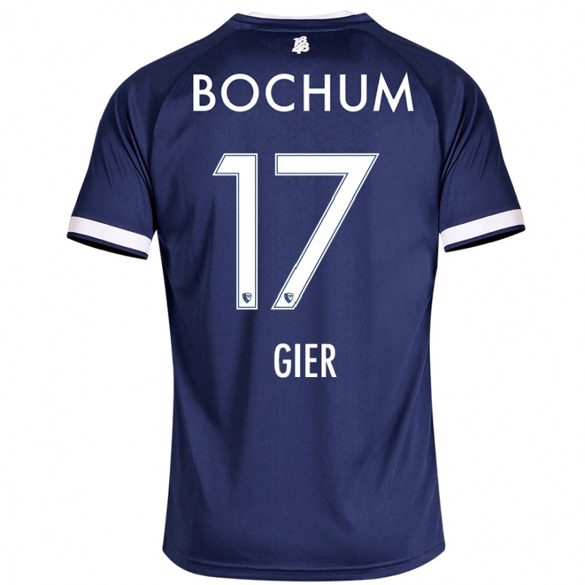 Danxen Bambino Maglia Madeline Gier #17 Blu Scuro Kit Gara Home 2024/25 Maglietta