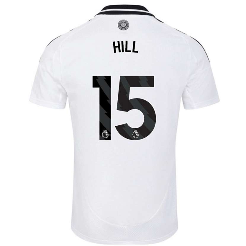 Danxen Bambino Maglia Anisha Hill #15 Bianco Kit Gara Home 2024/25 Maglietta