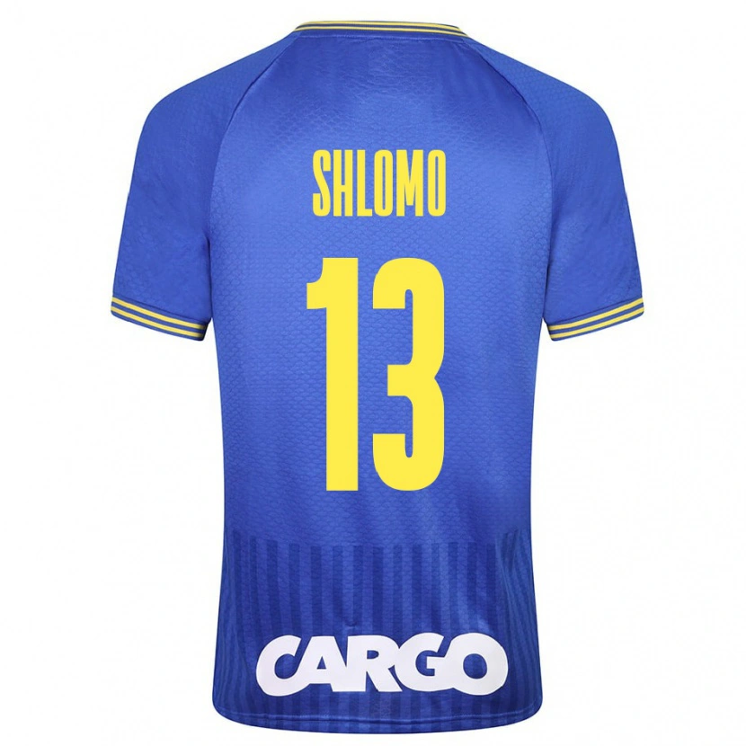 Danxen Bambino Maglia Raz Shlomo #13 Bianco Kit Gara Away 2024/25 Maglietta