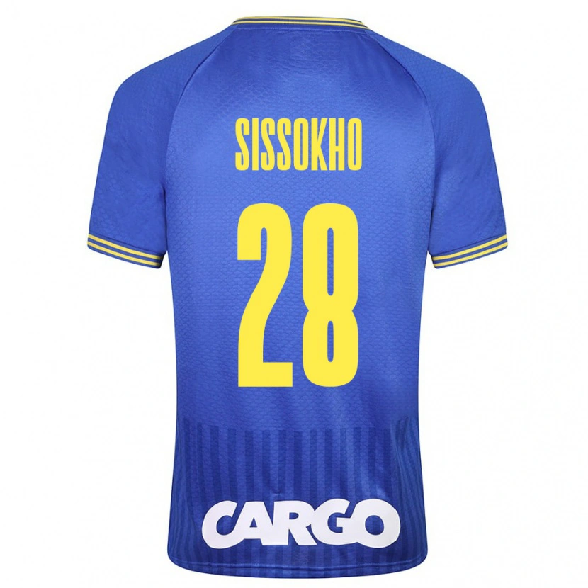Danxen Bambino Maglia Issouf Sissokho #28 Bianco Kit Gara Away 2024/25 Maglietta
