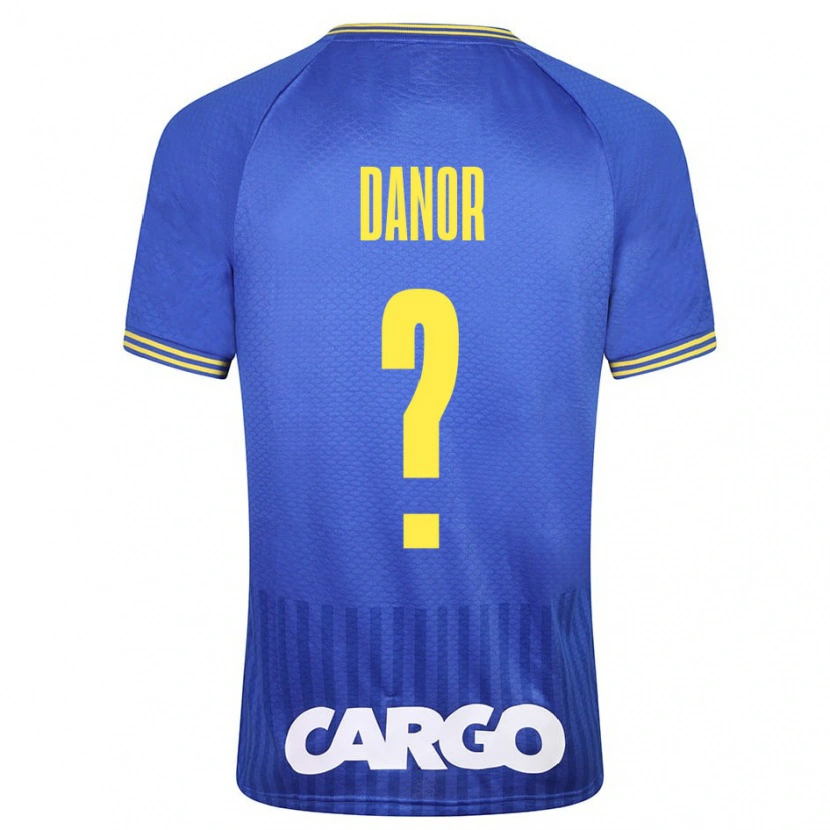 Danxen Bambino Maglia Yaheli Danor #0 Bianco Kit Gara Away 2024/25 Maglietta