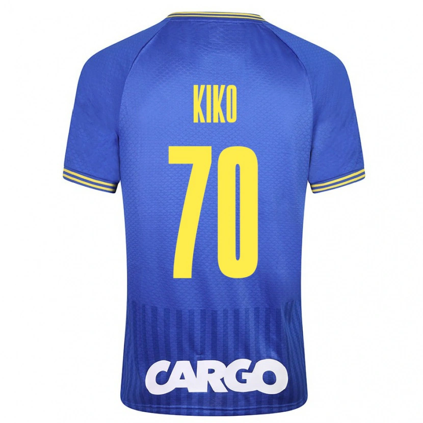 Danxen Bambino Maglia Kiko Bondoso #70 Bianco Kit Gara Away 2024/25 Maglietta