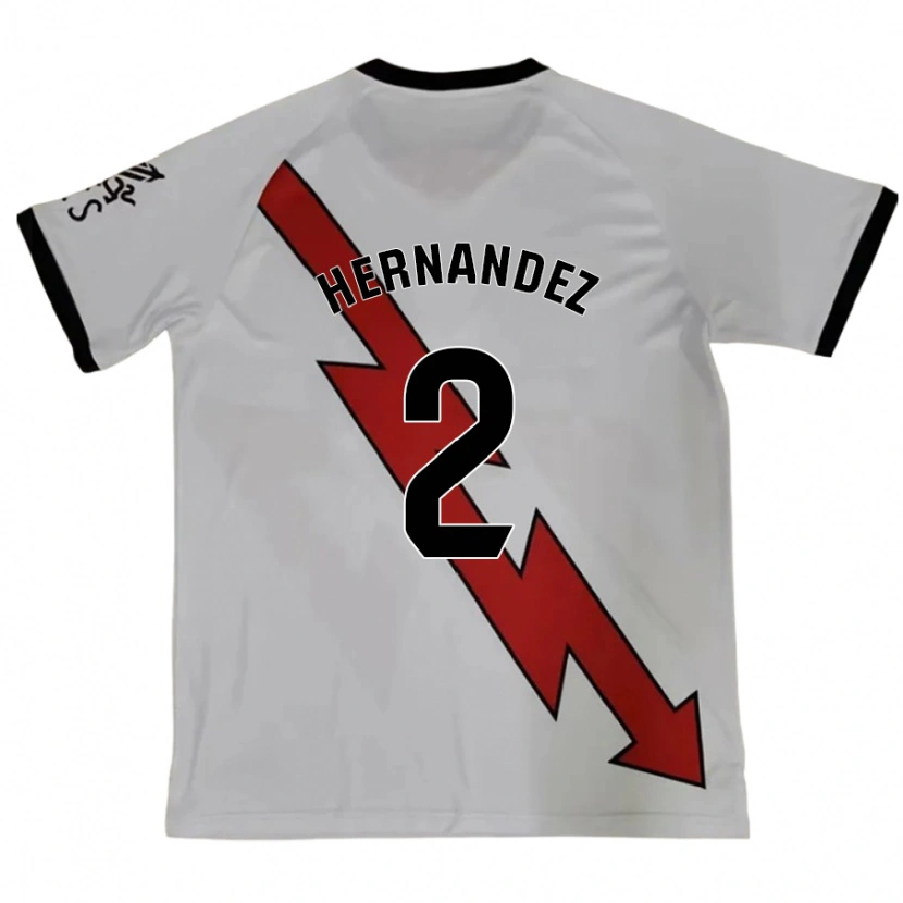 Danxen Bambino Maglia Marco Hernández #2 Rosso Kit Gara Away 2024/25 Maglietta
