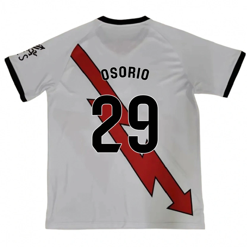Danxen Bambino Maglia Irene Osorio Bosqued #29 Rosso Kit Gara Away 2024/25 Maglietta