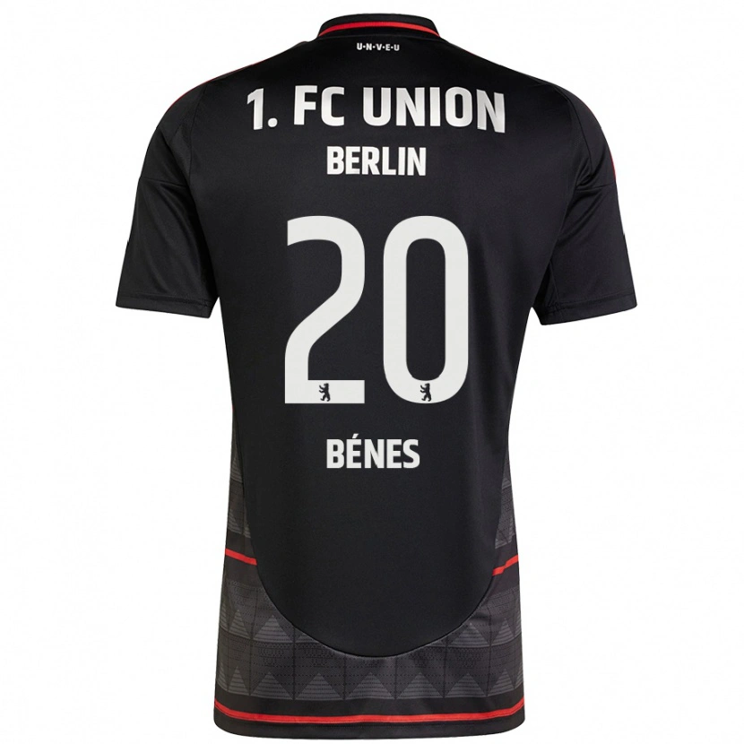Danxen Bambino Maglia László Bénes #20 Nero Kit Gara Away 2024/25 Maglietta
