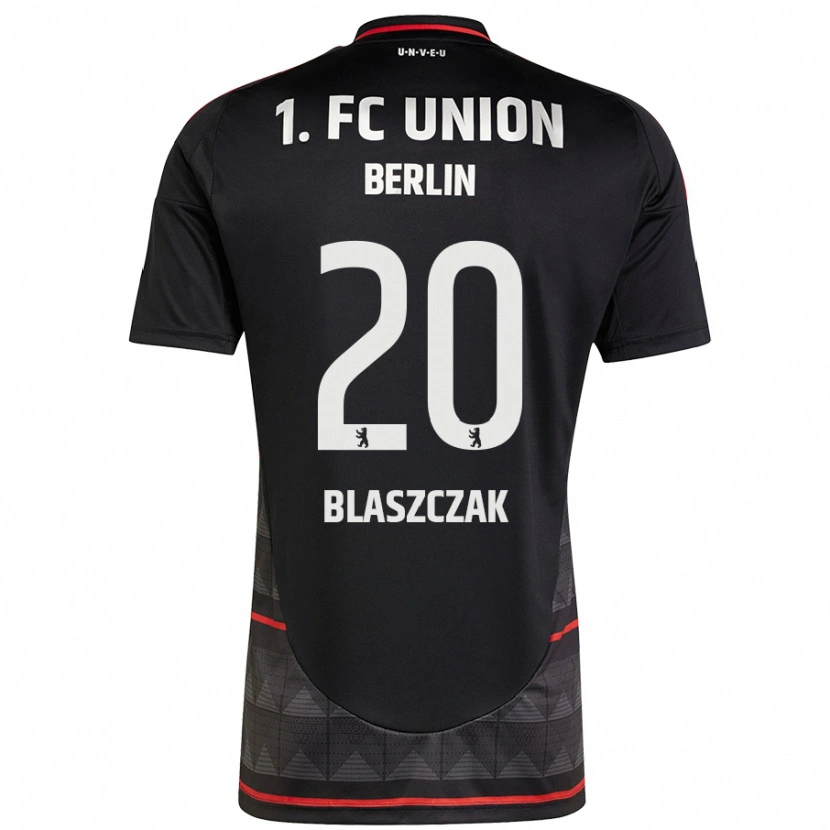Danxen Bambino Maglia Tim Blaszczak #20 Nero Kit Gara Away 2024/25 Maglietta