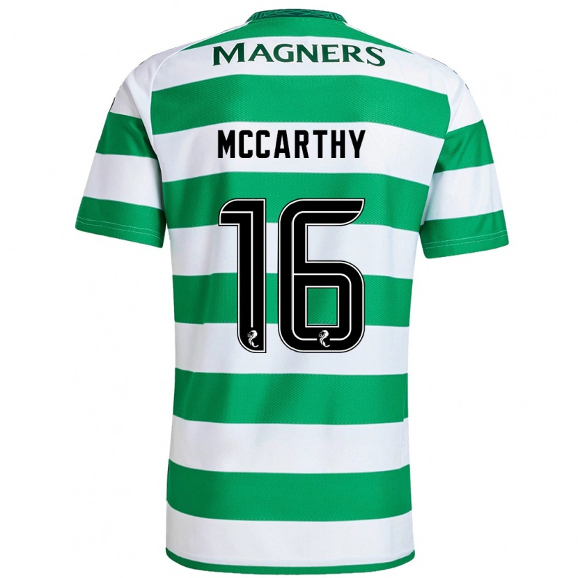 Danxen Uomo Maglia James Mccarthy #16 Verde Bianco Kit Gara Home 2024/25 Maglietta
